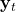 \mathbf{y}_t